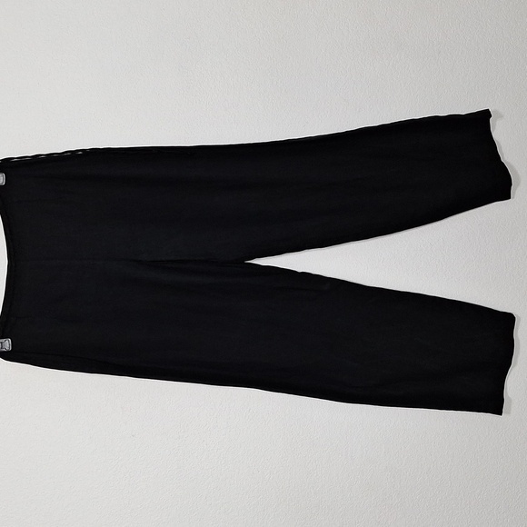 Weekend by MaxMara Minimalist Black Linen High Rise Pockets Preppy Trouser Pants - Picture 1 of 11